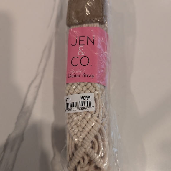 Jen And Co Woven Guitar Strap - Picture 2 of 3